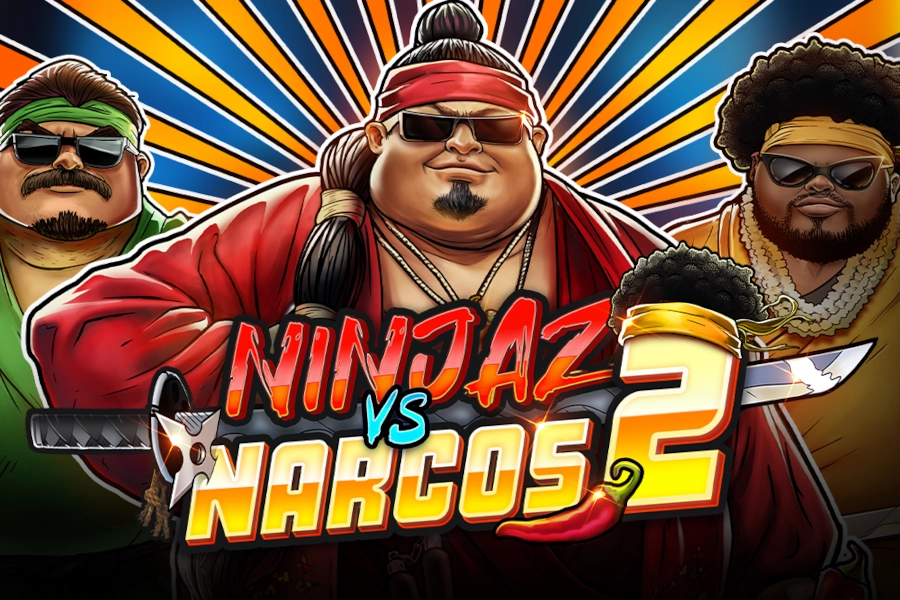Ninjaz vs Narcos 2 slot by Kalamba Games