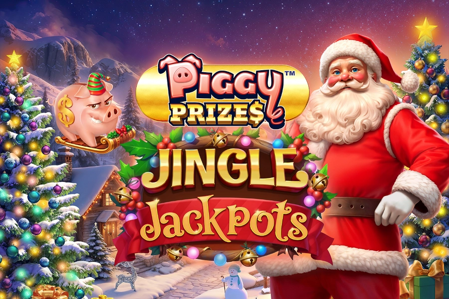 Piggy Prizes Jingle Jackpots slot by Greentube
