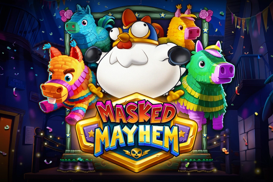 Masked Mayhem slot by Push Gaming