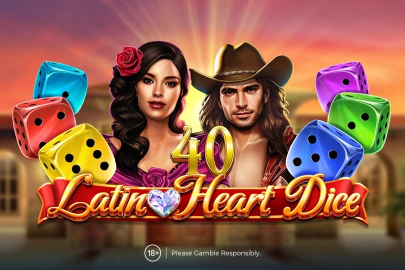 Latin Heart Dice slot by Amusnet
