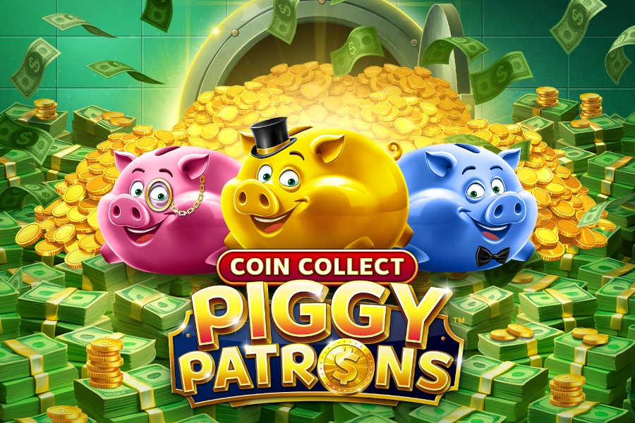 Coin Collect: Piggy Patrons slot by All41Studios - 96.15% RTP