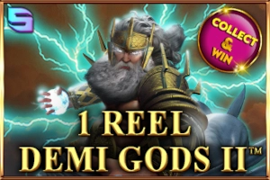 1 Reel Demi Gods II slot by Spinomenal