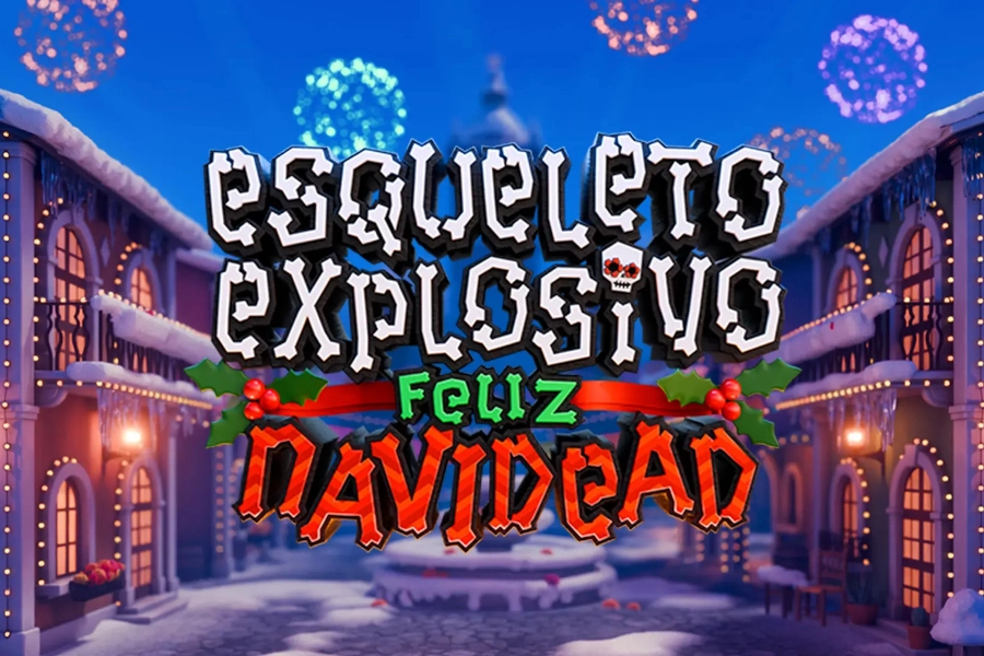 Esqueleto Explosivo Feliz Navidead slot by Thunderkick