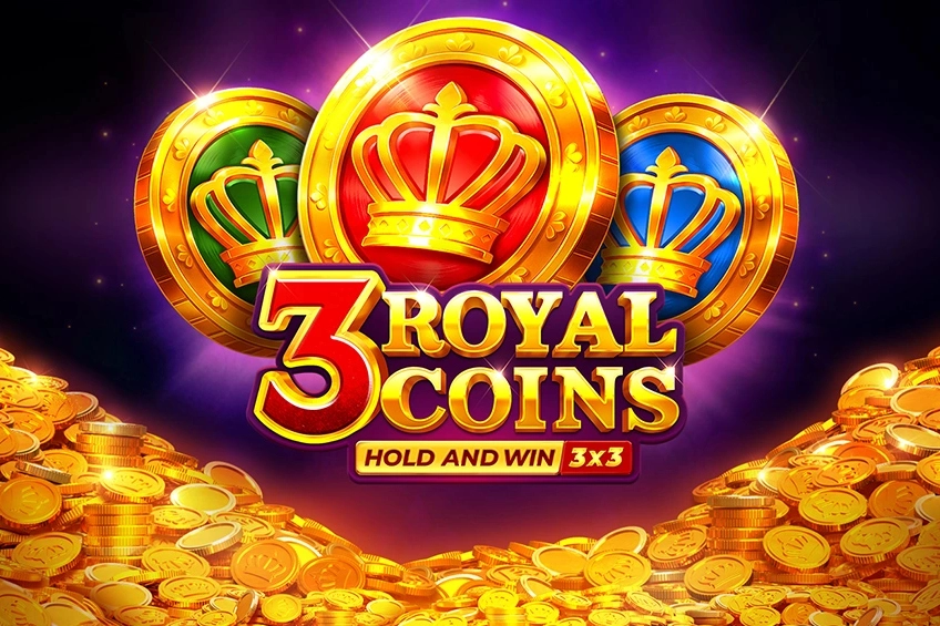 3 Royal Coins: Hold and Win slot by Playson