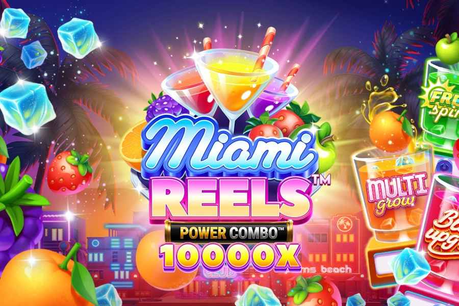 Miami Reels Power Combo slot by Foxium