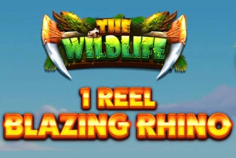 1 Reel - Blazing Rhino slot by Spinomenal