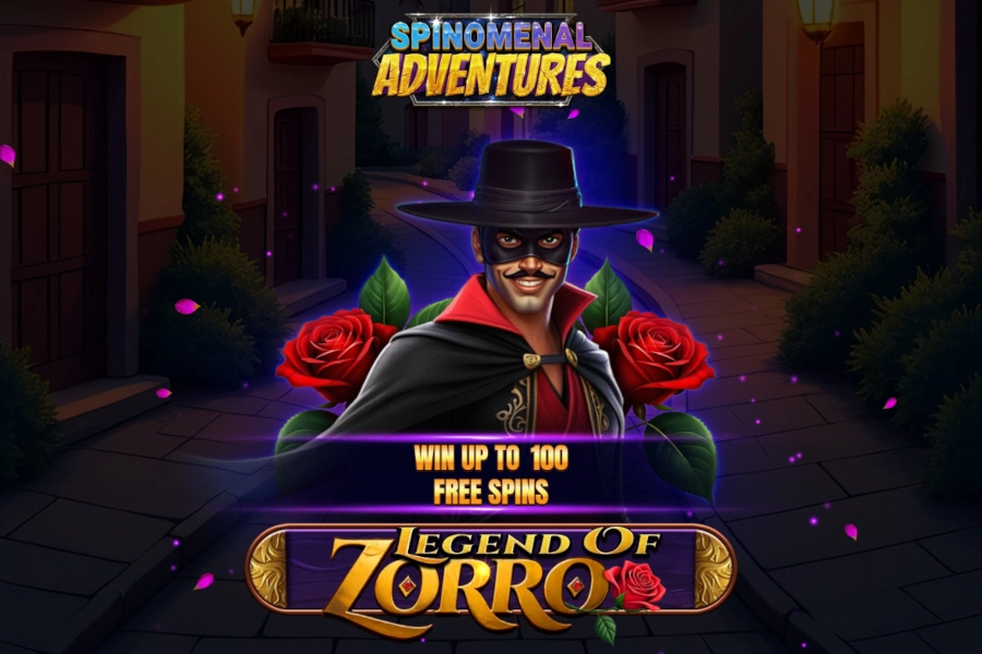 Legend of Zorro slot by Spinomenal