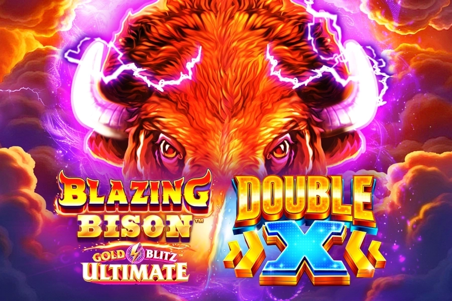 Blazing Bison Gold Blitz Ultimate Double X slot by Fortune Factory Studios