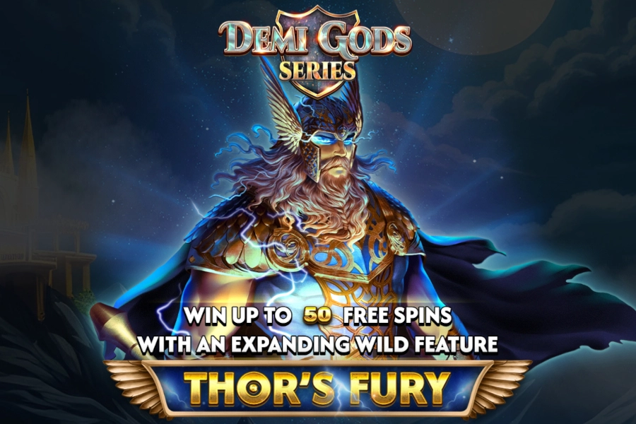 Thor's Fury slot by Spinomenal - 95.78% RTP