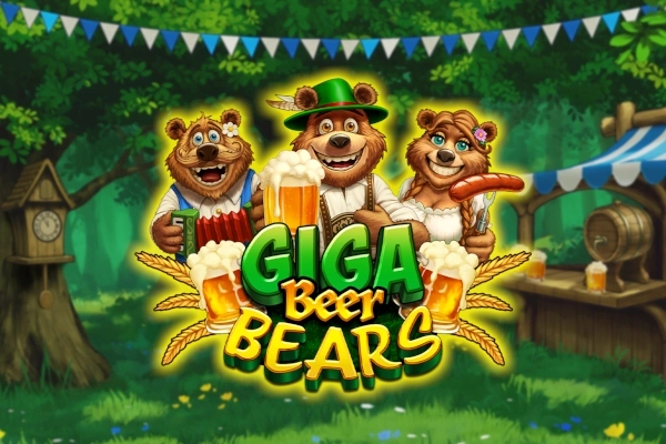 Giga Beer Bears slot by Zeusplay