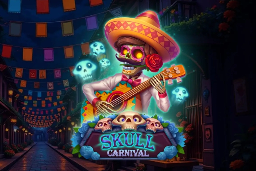 Skull Carnival slot by Zillion Games - 95.25% RTP