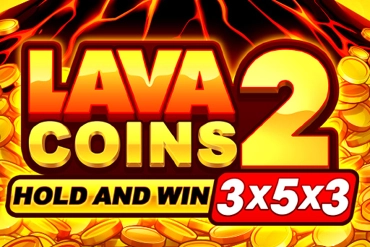 Lava Coins 2 slot by 3 Oaks Gaming - 96.12% RTP
