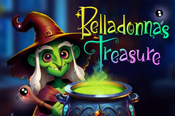 Belladonna's Treasure slot by Casini - 95.69% RTP