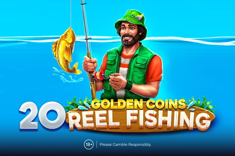 20 Golden Coins: Reel Fishing slot by Amusnet - 95.88% RTP