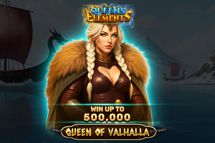Queen of Valhalla slot by Spinomenal