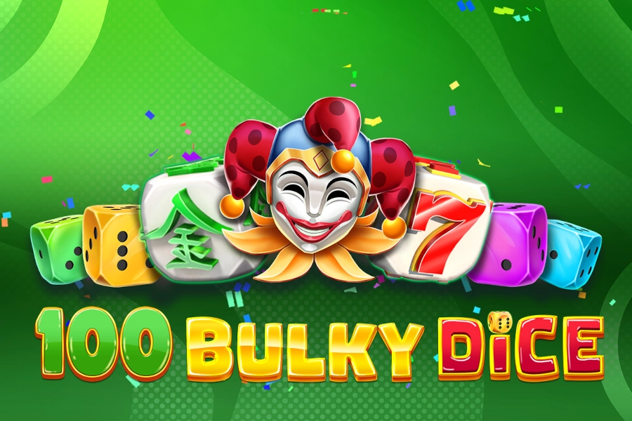100 Bulky Dice slot by Amusnet