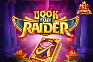 Royal League Book of Raider slot by GONG Gaming