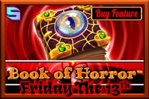 Book of Horror Friday The 13th slot by Spinomenal