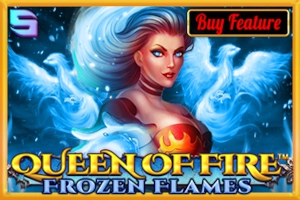 Queen of Fire Frozen Flames slot by Spinomenal