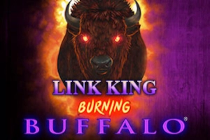 Link King Burning Buffalo slot by Zitro