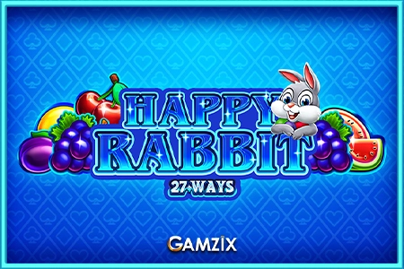 Happy Rabbit 27 Ways slot by Gamzix - 96% RTP