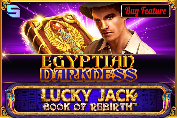 Lucky Jack Book of Rebirth Egyptian Darkness slot by Spinomenal