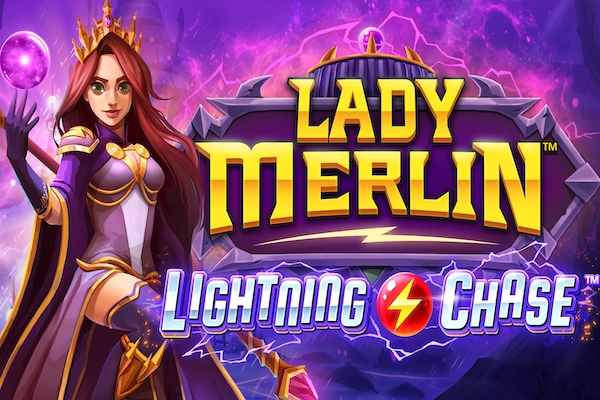 Lady Merlin Lightning Chase slot by Boomerang Studios