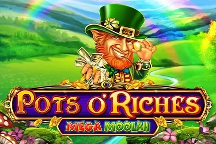 Pots O'Riches Mega Moolah slot by Aurum Signature Studios