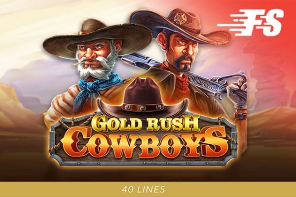 Gold Rush Cowboys slot by Spadegaming - 96.75% RTP