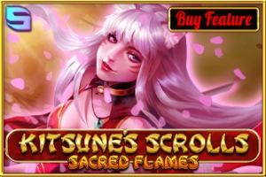Kitsune's Scrolls Sacred Flames slot by Spinomenal