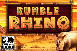 Rumble Rhino slot by Wizard Games