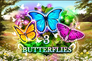 3 Butterflies slot by Red Rake Gaming