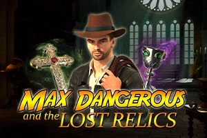 Max Dangerous and the Lost Relics slot by Red Rake Gaming