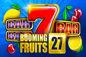 Booming Fruits 27 slot by 1spin4win - 97.03% RTP