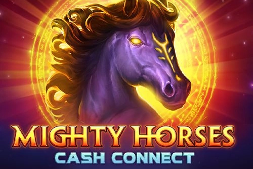 Mighty Horses Cash Connect slot by NetGame