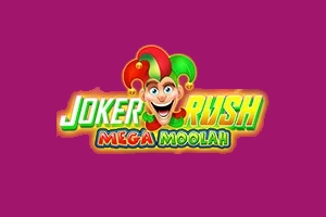 Joker Rush Mega Moolah slot by Gameburger Studios