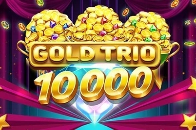 Gold Trio 10000 slot by Playtech