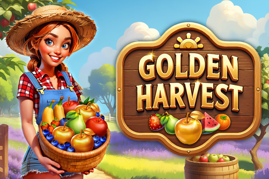 Golden Harvest slot by Atomic Slot Lab