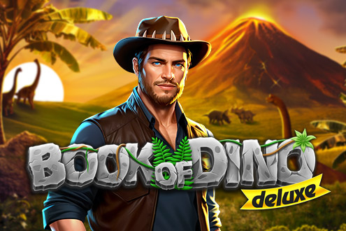 Book of Dino Deluxe slot by Swintt