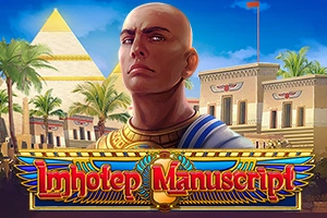 Imhotep Manuscript slot by Fugaso