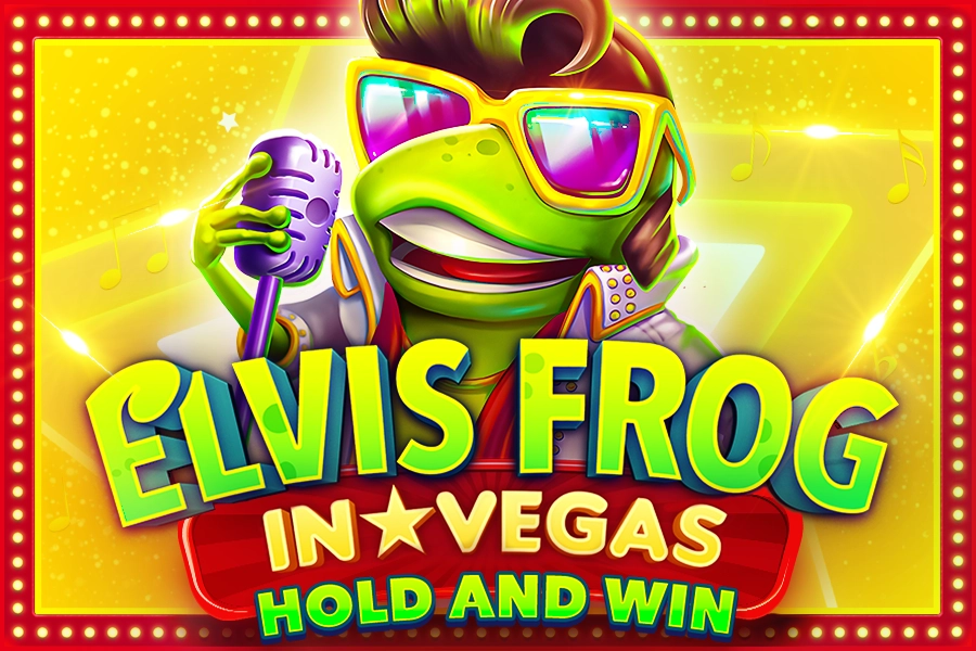 Elvis Frog In Vegas slot by BGaming - 96% RTP