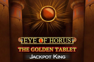 Eye of Horus The Golden Tablet Jackpot King slot by Reel Time Gaming