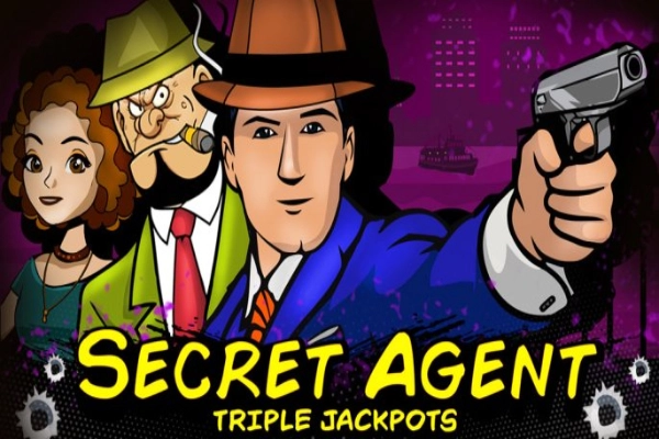 Secret Agent Triple Jackpots slot by CasinoWebScripts