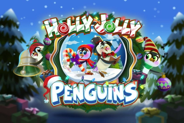 Holly Jolly Penguins slot by Fortune Factory Studios
