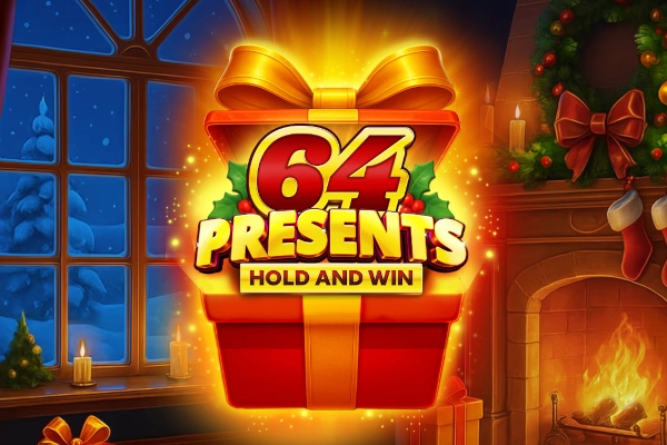 64 Presents Hold and Win slot by Booming Games