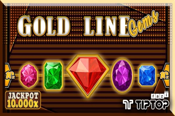 Gold Line Gems slot by Tiptop
