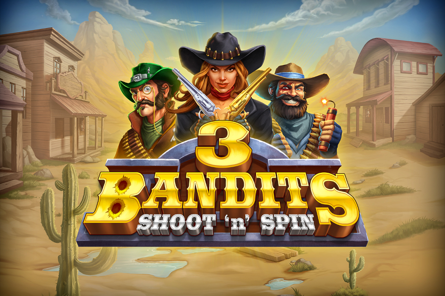 3 Bandits: Shoot 'n' Spin slot by Greentube