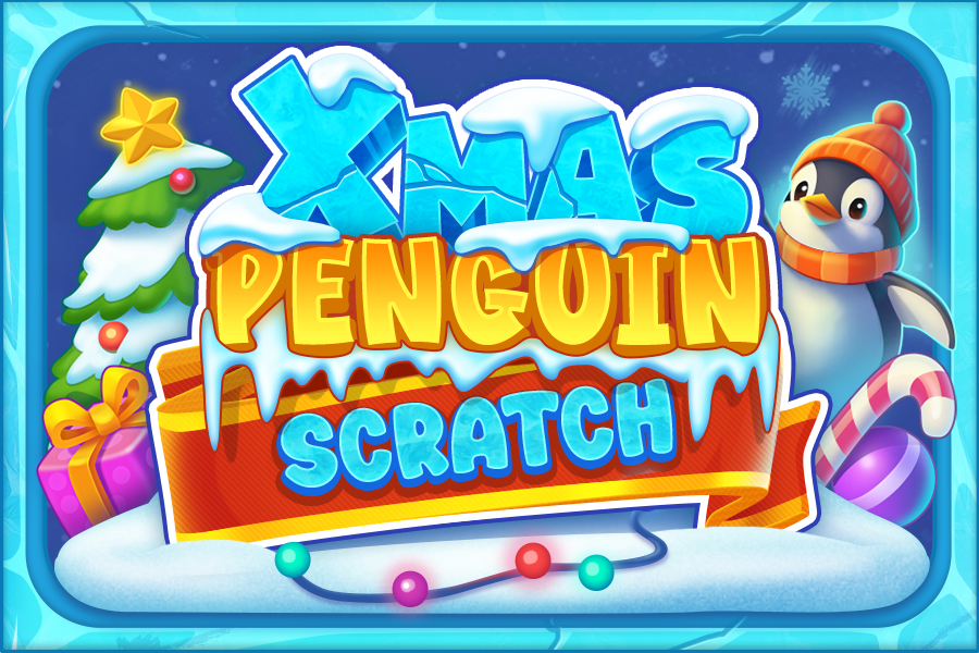 Xmas Penguin Scratch slot by Aperion Gaming